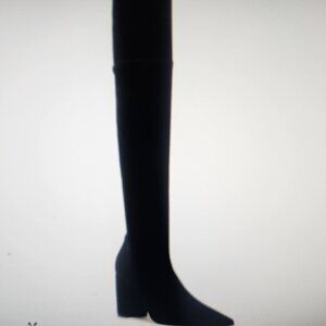 Arezzo Black Over the Knee "Serrenity" Boots. NIB. Size 10